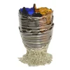 Spaghetti Vase Extra Colour - Clear Blue, Clear Brown, Bronze