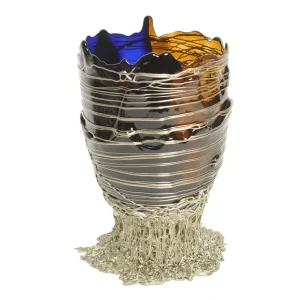 Spaghetti Vase Extra Colour - Clear Blue, Clear Brown, Bronze