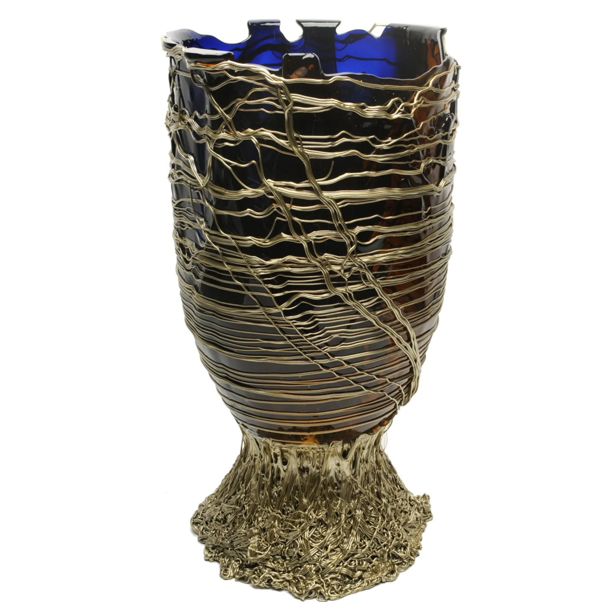 spaghetti_vase_extra_colo_5.webp Spaghetti Vase Extra Colour - Clear Blue, Clear Brown, Bronze