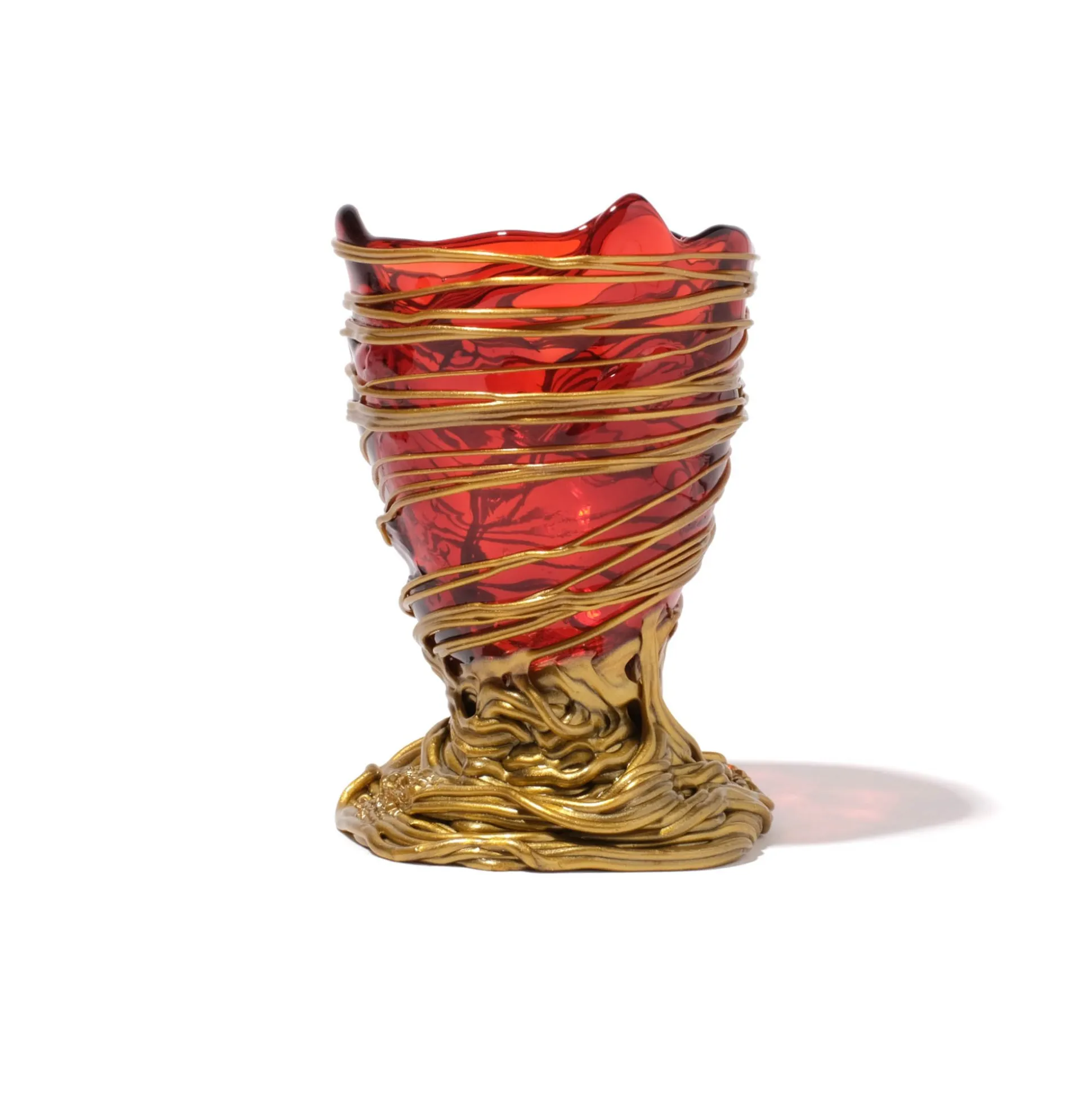 spaghetti_xs__clear_dark__0.webp Spaghetti XS - Clear Dark Ruby And Gold