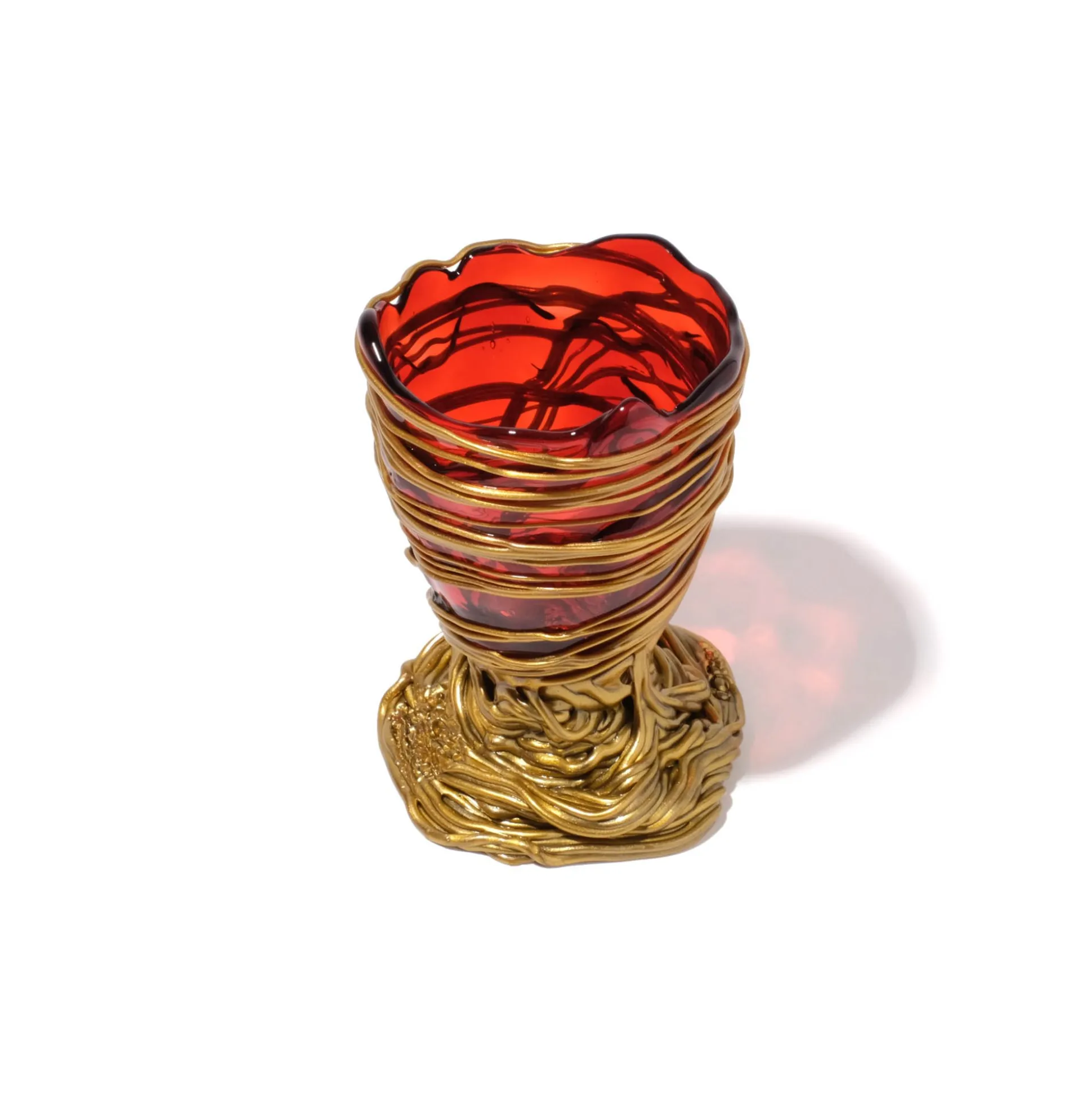 spaghetti_xs__clear_dark__1.webp Spaghetti XS - Clear Dark Ruby And Gold