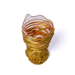 Spaghetti XS - Clear Lilac, Gold