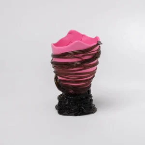 Spaghetti XS - Matt Pink, Clear Brown