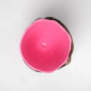 Spaghetti XS - Matt Pink, Clear Brown
