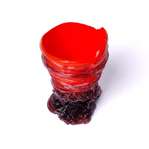 Spaghetti XS - Matt Red, Clear Purple