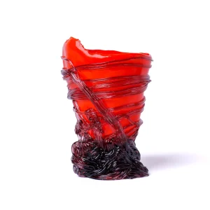 Spaghetti XS - Matt Red, Clear Purple