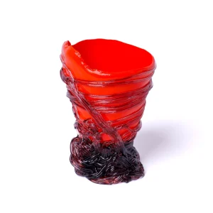 Spaghetti XS - Matt Red, Clear Purple