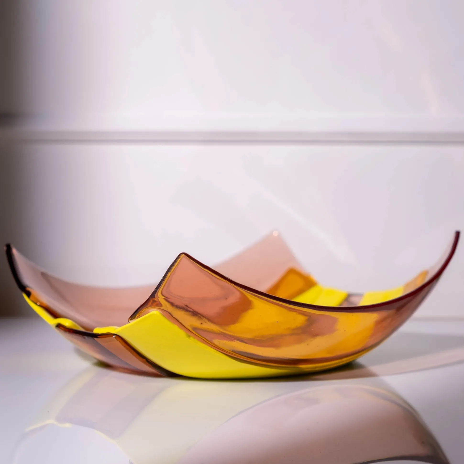 stripe_basket__clear_anti_11.webp Stripe Basket - Clear Antique Pink, Fluo Yellow