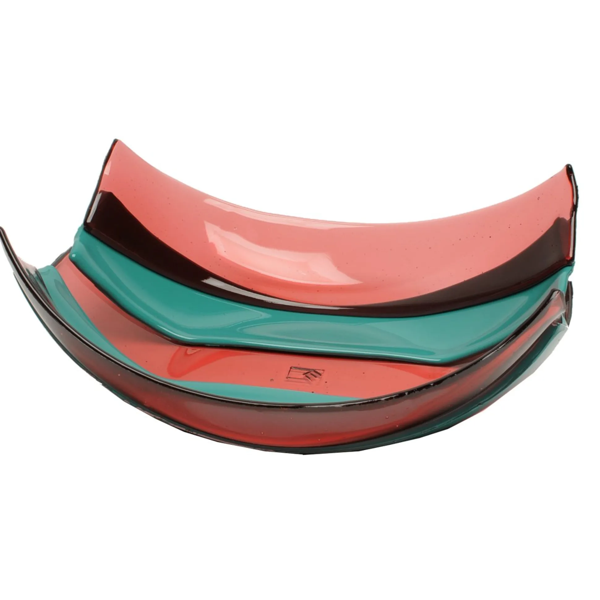stripe_basket__clear_ligh_0.webp Stripe Basket - Clear Light Fuchsia And Matt Ocean