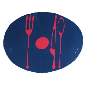 Table-Mates - Blue Marine, Fuchsia