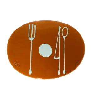 Table-Mates - Clear Brown, Aqua