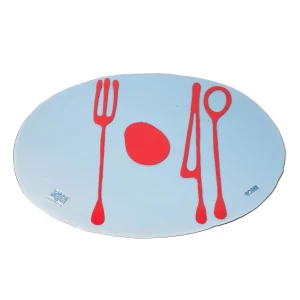 Table-Mates - Clear Light Blue And Matt Sorbet