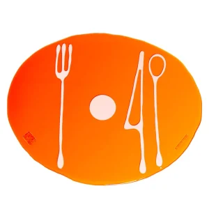 Table-Mates - Clear Orange, Matt Pink