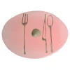 Table-Mates - Clear Pink, Bronze