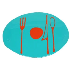 Table-Mates - Matt Turquoise, Orange