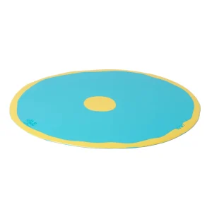 Table-Mates - RO Matt Turquoise, Pastel Yellow