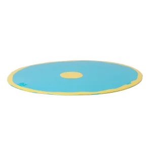 Table-Mates - RO Matt Turquoise, Pastel Yellow