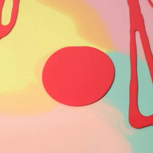 Table-Mates Extra Colour - Clear Pink, Clear Light Ruby, Clear Aqua, Clear Yellow And Matt Sorbet