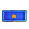 Try Tray Rectangular - Blue, Amber