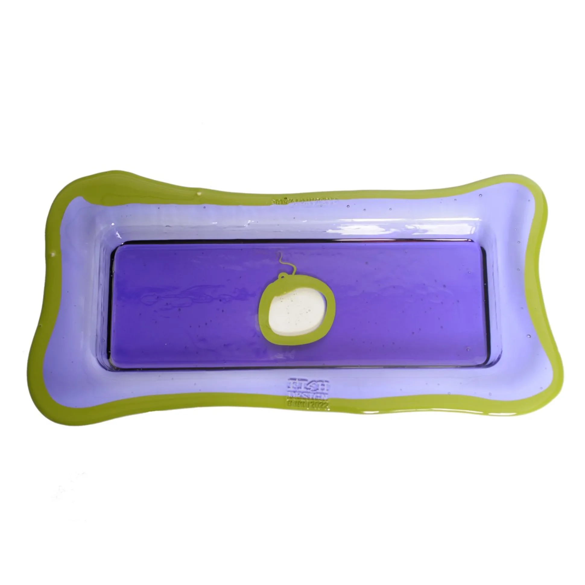try_tray_rectangular__cle_0-14.webp Try Tray Rectangular - Clear Purple And Matt Dust Green
