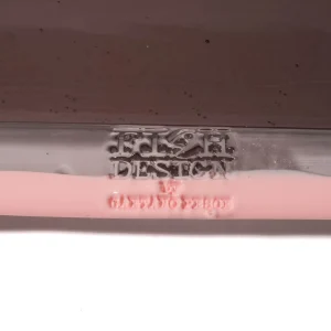 Try Tray Rectangular - Clear Fumè And Matt Salmon