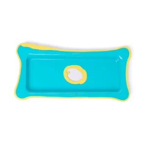 Try Tray Rectangular - Turquoise, Pastel Yellow