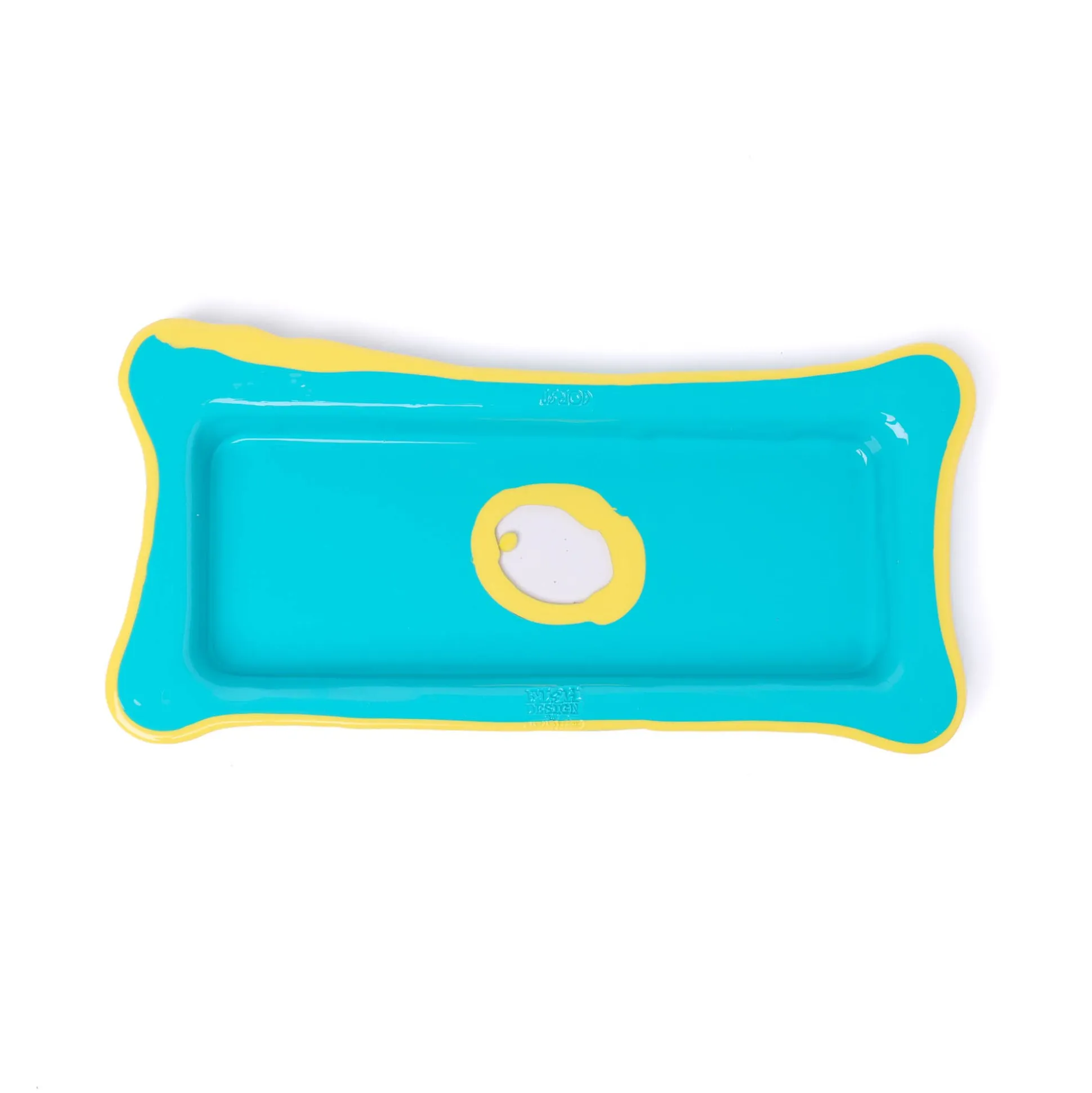 try_tray_rectangular__tur_0.webp Try Tray Rectangular - Turquoise, Pastel Yellow