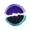 Try Tray Round - Clear Purple, Clear, Emerald Green