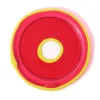 Try Tray Round - Clear Red And Matt Fluo Yellow