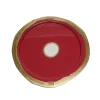 Try Tray Round - Matt Cherry And Bronze