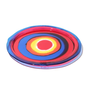 Try Tray Round Extra Colour - Red, Clear, Fluo Yellow, Orange, Blue