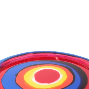 Try Tray Round Extra Colour - Red, Clear, Fluo Yellow, Orange, Blue