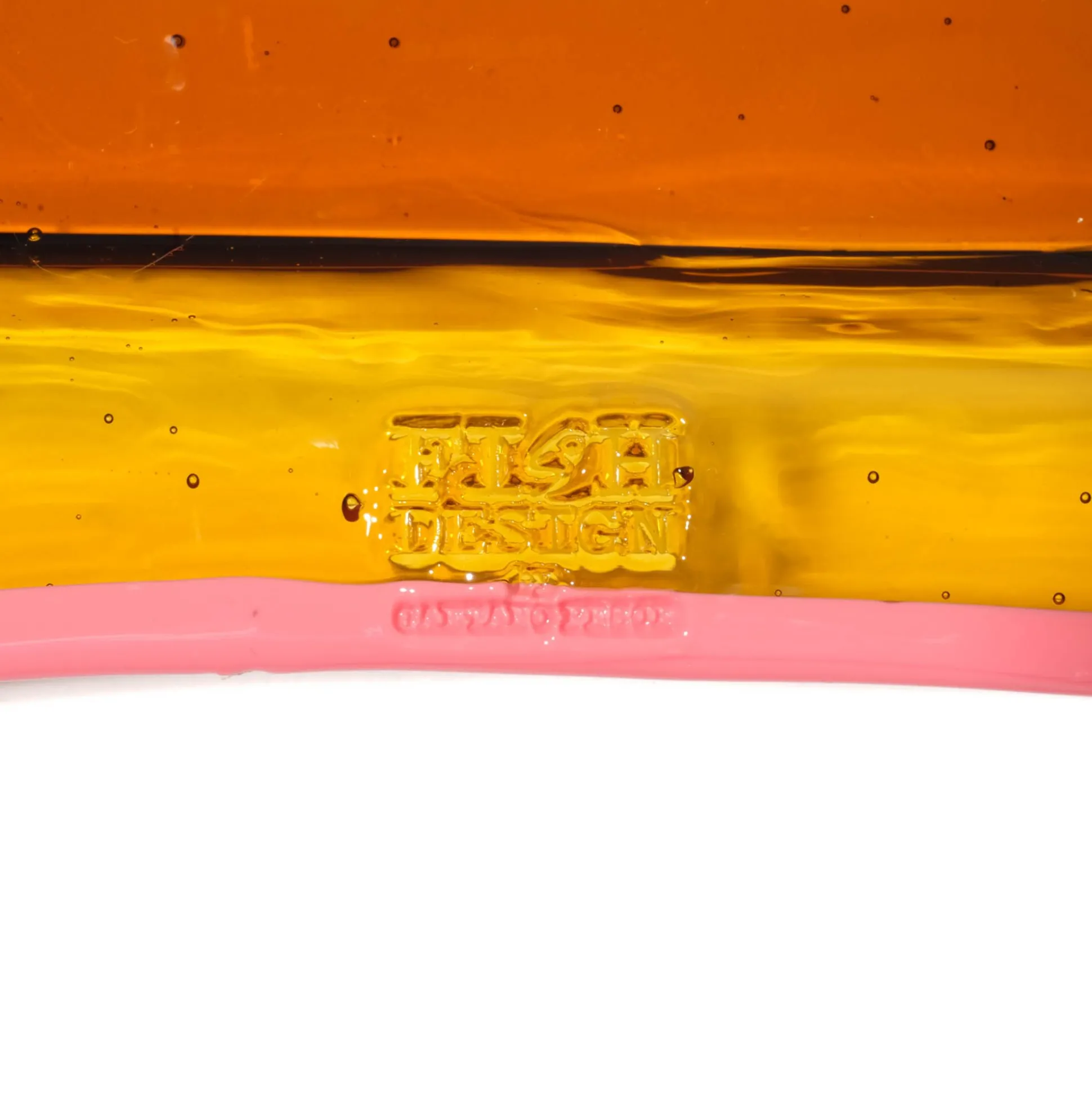 try_tray_square__clear_am_3.webp Try Tray Square - Clear Amber, Dark Salmon