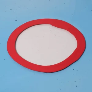 Try Tray Square - Clear Light Blue And Matt Sorbet
