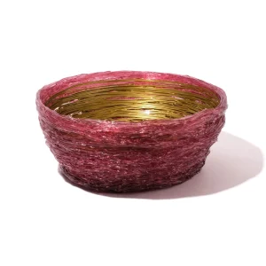 Tutti Frutti I Special Basket - Clear Light Fuchsia And Gold