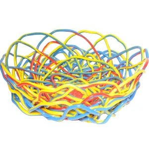Tutti Frutti II Basket  Extra Colour - Matt Red, Blue And Yellow