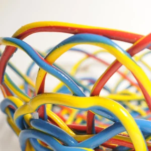 Tutti Frutti II Basket Extra Colour - Matt Red, Blue And Yellow