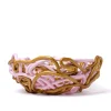 Tutti Frutti II Special Basket - Pastel Pink, Gold