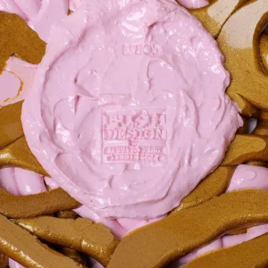 Tutti Frutti II Special Basket - Pastel Pink, Gold