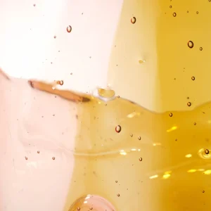 Twins C Vase - Clear Amber And Clear Light Ruby