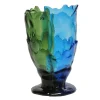 Twins C Vase - Clear Green, Blue