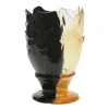 Twins C Vase - Clear, Matt Black