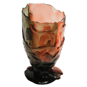Twins C Vase - Clear Pink and Fumè