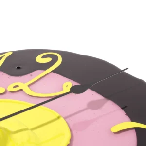 Watch Me - Fluo Yellow, Clear Antique Pink, Aubergine
