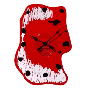 Watch Me Face - Red, White, Black